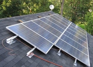 Asphalt shingle roof solar racking system HQ-AS-01